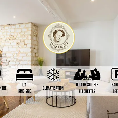 Chez Denise - Hypercentre - 4 Pers - Parking Offert Apartment *