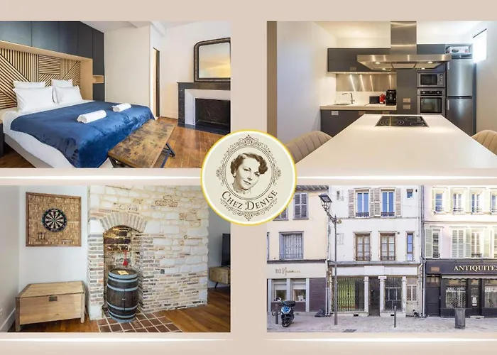 Chez Denise - Hypercentre - 4 Pers - Parking Offert * Troyes